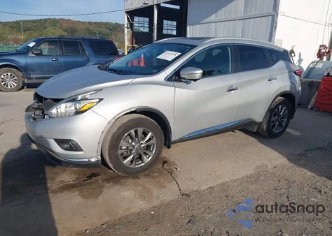 2015 Nissan Murano Sl z USA, uszkodzony, nr VIN 5N1AZ2MH2FN268402
